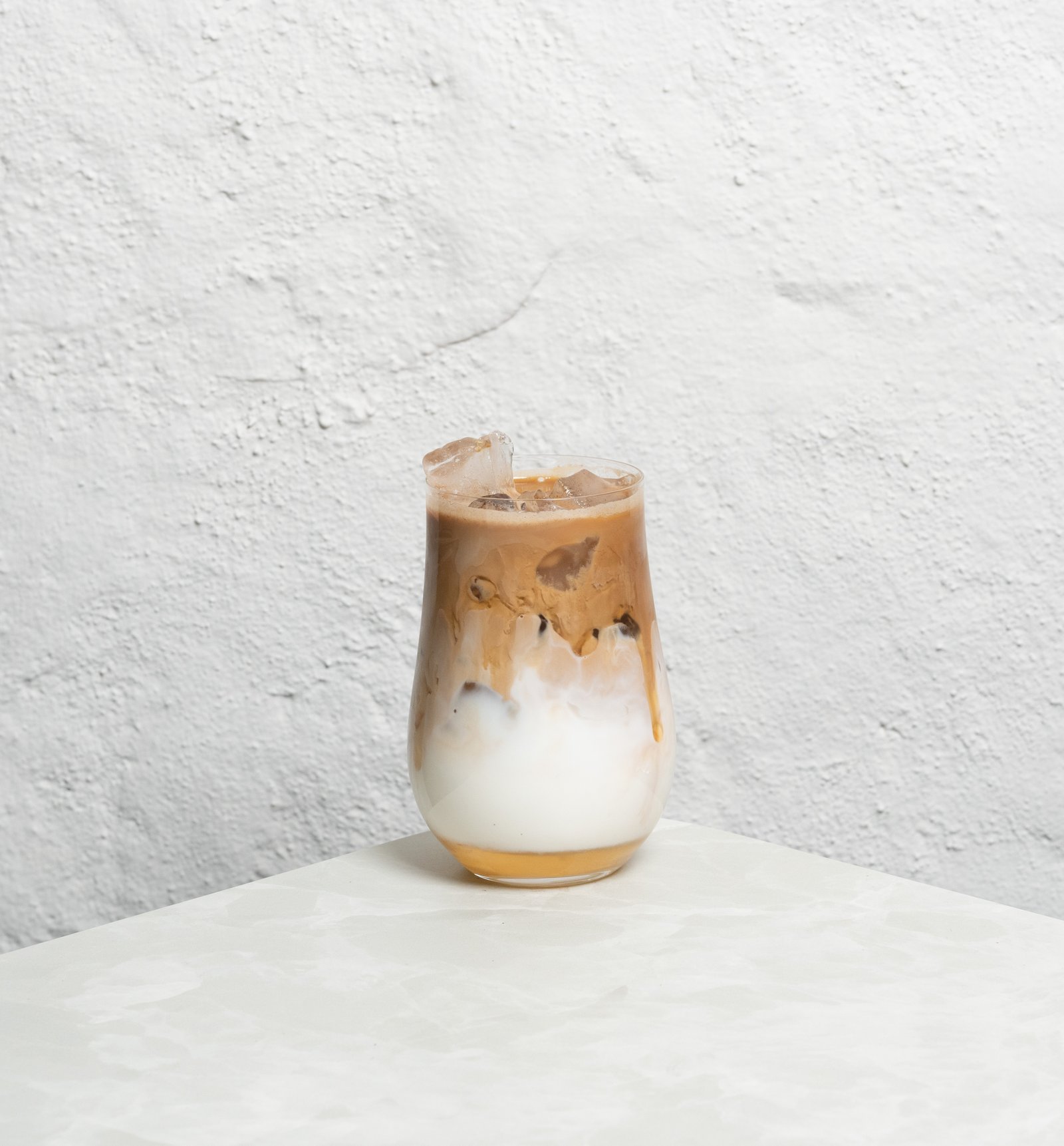 Hazelnut ice latte